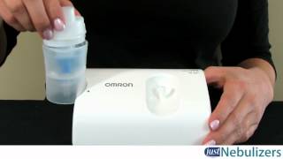 Just Nebulizers Omron CompAir Nebulizer System NEC801 [upl. by Nybor416]