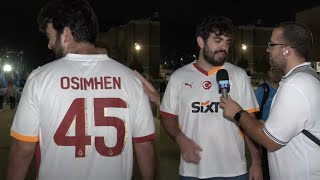 Napoli Palermo 50 spunta OSIMHEN al MARADONA 🤣👕🏟️ [upl. by Notserp]