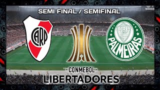 CA RIVER PLATE Ã— SE PALMEIRAS  COPA CONMEBOL LIBERTADORES  EAFC 25 [upl. by Tinaret]