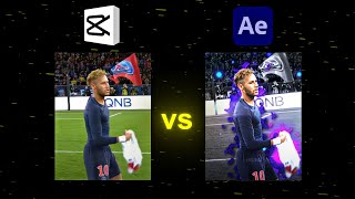 CapCut Vs After Effects  Editing Challenge [upl. by Sokul]