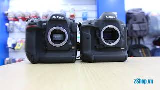 Canon 1Dx Mark II vs Nikon D5 [upl. by Ardnic]