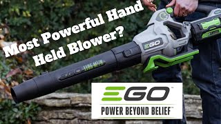 Ego LB7654 Blower  Unboxing and First Impression  Most Powerful Hand Held Blower on the Planet [upl. by Kasevich]