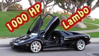 1000  HP Lamborghini Diablo from Nelson Racing Engines Variable Geometry Mirror Turbos Pt 2 [upl. by Vasily895]