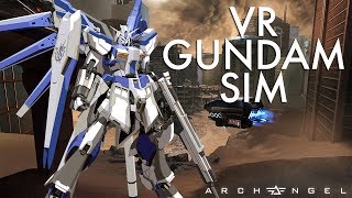 I Can Finally Pilot a Gundam in VR  Archangel VR Gameplay [upl. by Aidahs17]