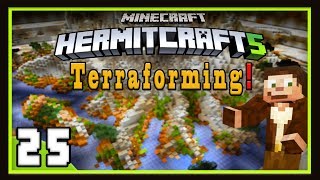 HermitCraft Season 5 HermitCity Epic Terraforming Timelapse Minecraft 112 [upl. by Nylinej]