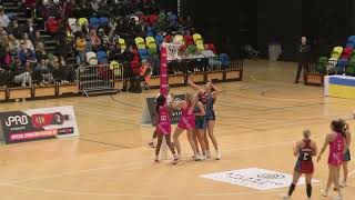 VNSL Highlights Round 8 London Pulse 48 38 Strathclyde Sirens [upl. by Ilrak430]