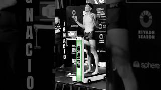 Ignacio Bahamondes UFC Fighter weigh ins ufc ignaciobahamondes [upl. by Orest]