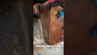 How To Remove Fiberglass Gas Tanks from and Old Jet Boat 🚤 1977 Hallett [upl. by Edgell441]