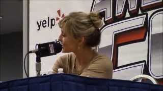 Awesome Con DC Allison Mack talks quotSmallvillequot [upl. by Minda]