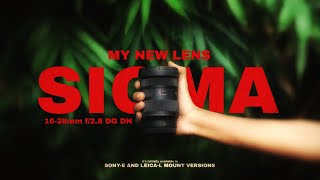 Why did I buy this lens Sigma 1628mm f28 DG DN contemporary lens for Sony e mount [upl. by Cavil]