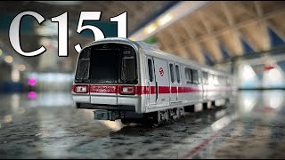 MODELS 13  Masterpiece Collectibles Singapore MRT Unrefurbished C151 [upl. by Keefer458]