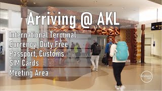 Arriving at Auckland International Airport AKL International Arrivals – New Zealand [upl. by Annay]