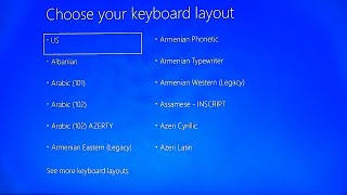 How to fix Windows 10 wouldnt bootup Asking Keyboard Layout  Missing Boot record in windows 10 [upl. by Eliott]