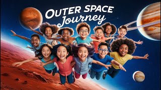 Outer Space Journey New Song For Kids 🚀  Kids New Song  LittleBrightKids [upl. by Marlee]