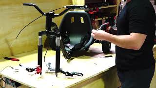 Assembly  How to Assemble the Mark One Electric Drift Trike [upl. by Neerac898]