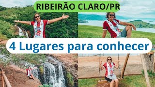 4 lugares para conhecer em RIBEIRÃO CLAROPR [upl. by Nwahsed]