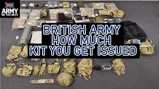 British Army Reserves kit you get issued [upl. by Avron]