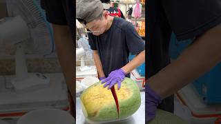 Giant Watermelon Juice That You Must Try in Taiwan [upl. by Misa819]