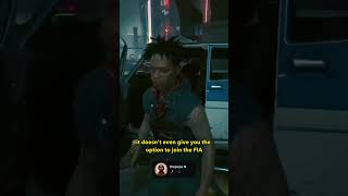 Is THIS the BIGGEST missed opportunity in Cyberpunk 2077 shorts gaming cyberpunk2077 [upl. by Mackenie]