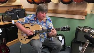 2011 Godin 5th Avenue Jazz Guitar Demo [upl. by Hewes]