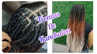 Trenzas con Kanekalon [upl. by Camel]