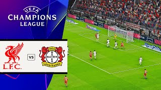 Liverpool vs Leverkusen  UEFA Champions League CLASH  EFOOTBALL [upl. by Huberto]