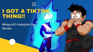 TikTok made me buy it 3D Hologram Fan Review [upl. by Saidee70]