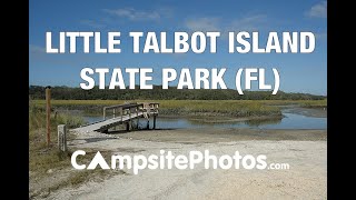 Little Talbot Island State Park Florida Campsite Photos [upl. by Mathian815]