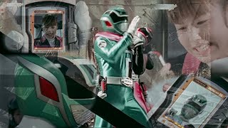 FMV【Tokusou Sentai Dekaranger】 Deka GreenampDeka Pink  《SenUmeko》  Savage Love [upl. by Nwahsyar]