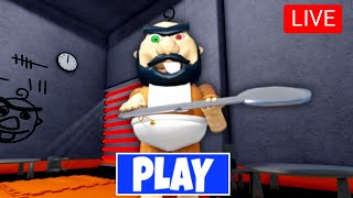 Escape Prison Baby Bobbys Daycare OBBY ROBLOX GAMEPLAY [upl. by Brunell]