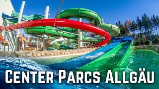 NEW WATERPARK IN GERMANY Aqua Mundo Allgäu All Slides POV [upl. by Yeznil]