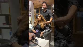 This is balayage colourAsh blonde amp haircut Home services available [upl. by Adiaj]