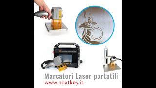 Marcatori laser portatili per acciaio inox e alluminio [upl. by Aicenert234]