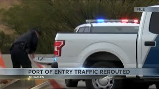 Drivers looking at crossing into Mexico through Nogales Grand Port of Entry being rerouted to [upl. by Eliason441]