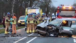 Ernstig ongeval tussen Oldenzaal en Hengelo [upl. by Ramunni513]