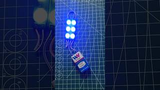 Awesome 12v led lights  9v battery shorts viralshorts [upl. by Josefina]