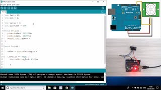 PIR Motion Sensor with Arduino Passive Infrared [upl. by Naes878]