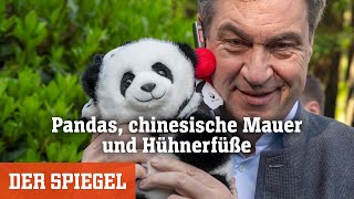 Ministerpräsident auf Chinareise Söderisst das nicht  DER SPIEGEL [upl. by Frymire]