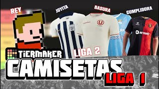 TIERLIST  CAMISETAS LIGA 1 2024 más vale tarde que nunca [upl. by Godric313]