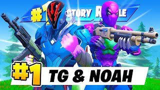 Duo Cash Cup w Noah Winning in Duos Fortnite [upl. by Adym]