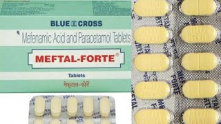 Meftal forte tablet uses in telugubest tablet for the stomach pain and fever [upl. by Eillit]