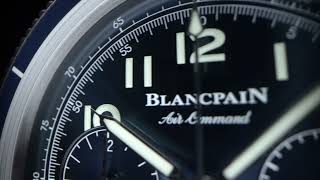 New Air Command Flyback Chronograph 2021  Blancpain [upl. by Llerdnod752]