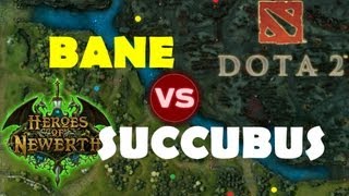 Dota 2 vs HoN  Bane vs Succubus [upl. by Garcon]