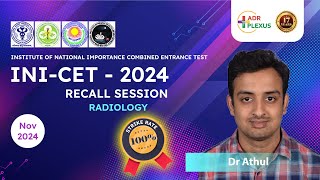 ADRPLEXUS NOV 2024 INICET Radiology RECALL Session By Dr Athul  100 Strike Rate [upl. by Hiltner]