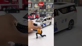 Diecast cars collection Alphard police Van diecast viralshorts ytshort youtubeshorts shorts [upl. by Halda159]