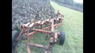 PLOWING WITH 1979 IH 1086 [upl. by Ainadi]