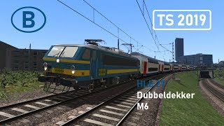 Train Simulator 2019 Belgium Train NMBS SNCB HLE 27 Dubbeldekker M6 [upl. by Oniuqa]