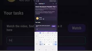 Unlock Moonbeams Potential Part 1 TapSwap video code [upl. by Ciaphus]