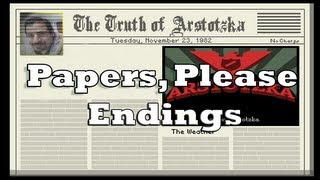 Papers Please Simon Wens Child Murderer spoiler alert [upl. by Alenas786]