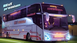 MOD BUSSID TERBARU  NEW STYLE JETBUS 5 SHD BEST PREMIUM [upl. by Jana]